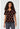 TF Tooniforms Print V-Neck Top - Super Celestial