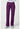 CK WW Revolution Mid Rise Straight Leg Pull-on Pant - Eggplant