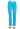 CK WW Revolution Mid Rise Straight Leg Pull-on Pant - Turquoise