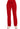 CK WW Revolution Mid Rise Moderate Flare Drawstring Pant - Red