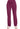 CK WW Revolution Mid Rise Moderate Flare Drawstring Pant - Wine