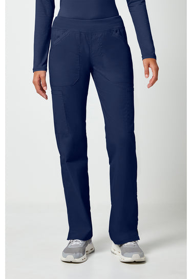 CK WW Professionals Mid Rise Straight Leg Pull-on Cargo Pant - Navy