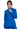 CK WW Revolution Zip Front High-Low Jacket - Royal