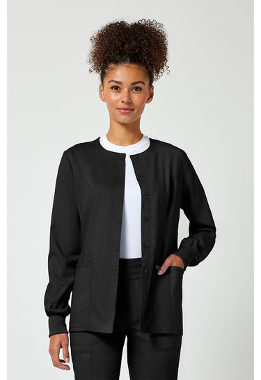 CK WW Revolution Snap Front Jacket - Black