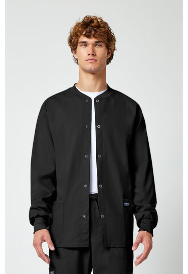 CK WW Professionals Men's Snap Front Jacket - Black