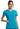 CK WW Revolution V-Neck Top - Teal Blue