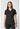 CK WW Revolution Mock Wrap Top - Black