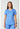 CK WW Revolution Mock Wrap Top - Ciel Blue