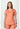 CK WW Revolution Mock Wrap Top - Papaya Juice