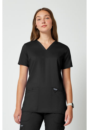CK WW Revolution V-Neck Top - Black