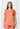 CK WW Revolution V-Neck Top - Papaya Juice