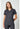 CK WW Revolution V-Neck Top - Pewter