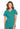 CK WW Originals V-Neck Top - Teal Blue