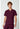 CK WW Revolution Men's V-Neck Top - Wine