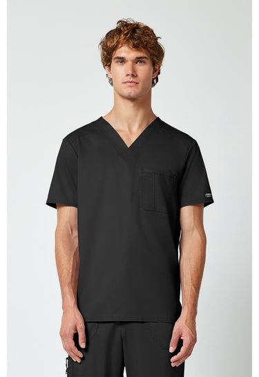 CK WW Revolution Men's Tuckable V-Neck Top - Black