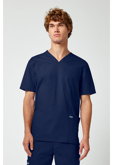 CK WW Professionals Men's V-Neck Top - Navy