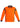 Mens Hi Vis Aztec Long Sleeve Polo - Orange/Charcoal