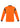 Mens Hi Vis Aztec Long Sleeve Polo - Orange/Charcoal back
