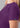 ADAR Addition Women's Notched V-neck Scrub Top - Eggplant
