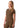 ADAR Addition Women's Notched V-neck Scrub Top - Mocha Quartz