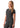 ADAR Addition Women's Notched V-neck Scrub Top - Pewter