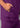 ADAR Addition Men's Modern Multi-pocket V-Neck Scrub Top - Eggplant