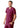 ADAR Addition Men's Modern Multi-pocket V-Neck Scrub Top - Wine