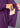 ADAR Addition Men's Bomber Zipped Jacket - Eggplant