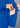 ADAR Addition Men's Bomber Zipped Jacket - Royal Blue