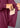 ADAR Addition Men's Bomber Zipped Jacket - Wine