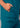 ADAR Addition Men's Go-Everyday Cargo Scrub Set - Caribbean Blue