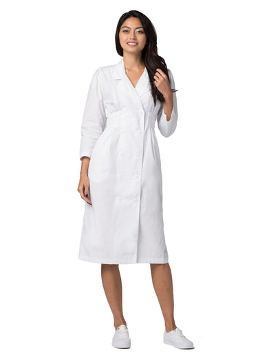 Adar Universal Fitted Midriff Dress - 2810 - White