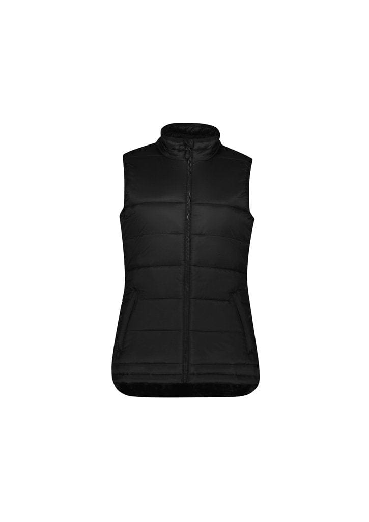 Biz Collection Biz Collection Black / 2XL Biz Collection Alpine Ladies Puffer Vest J211L
