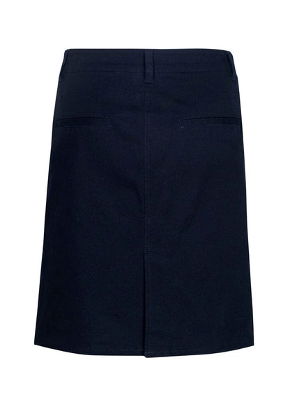 Biz Collection Biz Corporate Biz Collection Ladies Lawson Chino Skirt BS022L