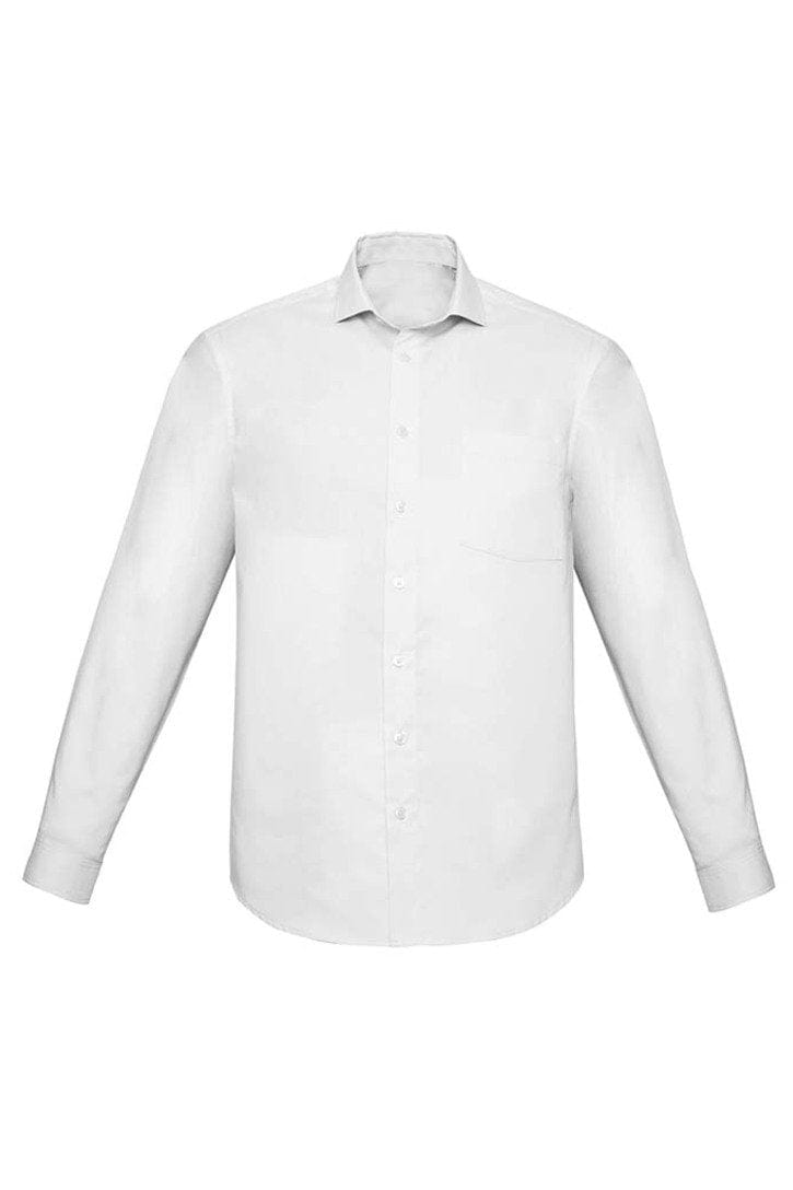 Biz Collection Biz Corporate White / 2XL Biz Corporate Mens Charlie Classic Fit L/S Shirt RS968ML