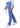 ADAR Pro Women’s Slim Fit 6 Pocket Pant Petite - Ceil Blue