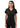 Adar Pro Women’s Sweetheart V-neck Scrub Top - Black