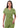 Adar Pro Womens Elevated V-neck Scrub Top - Spring Leaf