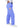 Sivvan Comfort Elastic Drawstring Cargo Pants - Ceil Blue