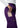 Sivvan Comfort Elastic Drawstring Cargo Pants - Purple