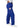 Sivvan Comfort Elastic Drawstring Cargo Pants - Royal Blue