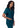 Sivvan Unisex V-Neck 3 Pocket Top - Caribbean Blue