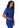 Sivvan Unisex V-Neck 3 Pocket Top - Royal Blue