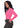 Sivvan Women's Long Sleeve Comfort Underscrub Tee - Heather Fuchsia
