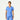 Jaanuu Kass Slim 4-Pocket UltraSOFT Scrub Top - Ceil Blue