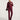 Jaanuu Ceri Essential 6-Pocket Scrub Jacket - Burgundy
