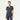 Jaanuu Cesi Slim UltraSOFT Scrub Top - Carbon Gray