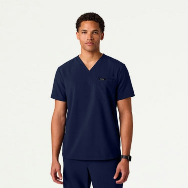 Jaanuu Holmes UltraLITE 1-Pocket Scrub Top - Midnight Navy