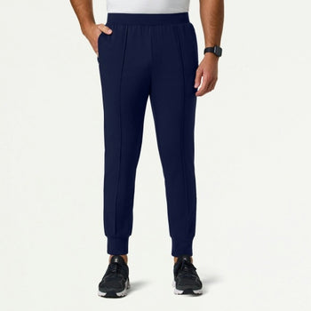 Jaanuu Rowan Slim Scrub Jogger - Midnight Navy