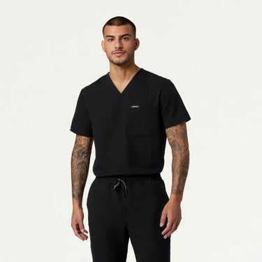 Jaanuu Holmes Everyday 1-Pocket Scrub Top - Black